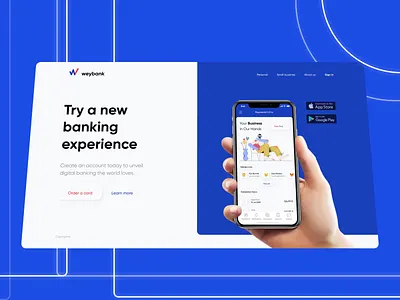 Mobile Banking UI 3d abstract aftereffects animation app asia background bank banking app banner design drawing figma illustration ios photoshop sketch typogaphy ui web