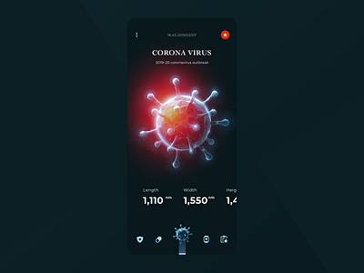 Corona Virus - Save for the future illustration showcase ui ui ux ui design vector