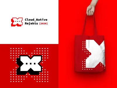 Cloud_Native Rejekts Conf brand identity branding business cloud color colorful conference design development halo halo lab identity logo logotype pattern startup