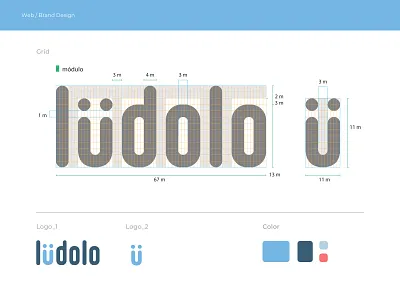 Logo Grid and Application app icon grid identity identity branding logo system