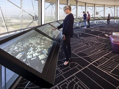 Reunion Tower design exhibition design multi user ux