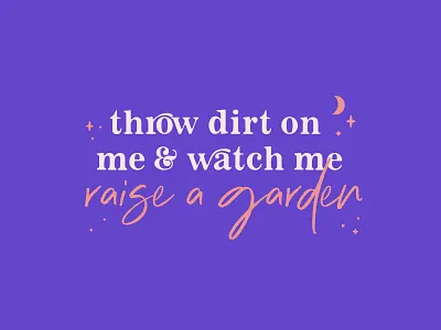 Positive Thinking friends garden love optimist peace positive stars