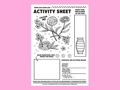 Activity Sheet activity sheet colour colouring draw drawing drawingart