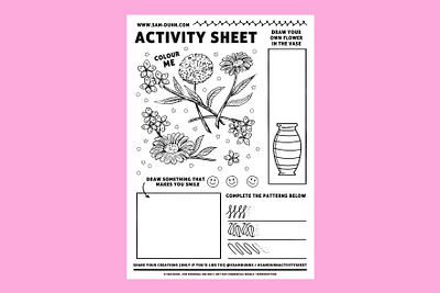 Activity Sheet activity sheet colour colouring draw drawing drawingart