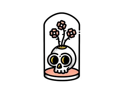 Flower vase bold clean procreate simple textures truegrit