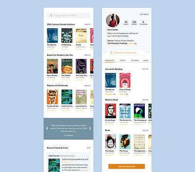 Goodreads Mobile Redesign