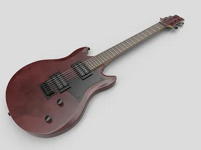 GUITAR artist blender electricguitar guitar maya modeling product product design