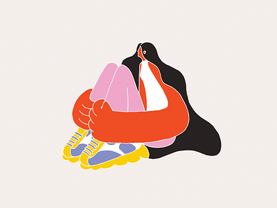 H O M E home illustration illustrator love silhouette woman