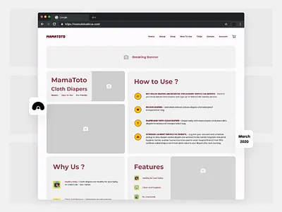MamaToto adobexd clothing latest ui uidesign ux