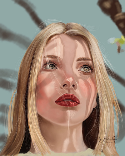 new Digital Painting Portrait art character concept art concept character concept design digital painting drawing graphic graphicdesign photoshop wacom