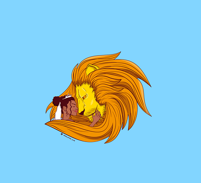 Lion and the church character cool creativity design digital art dribbble illustration ilustração são paulo vector