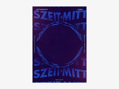 Item 2:006 abstract adobe animation animation 2d art design illustration mittagszeit motion photoshop poster typography