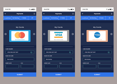 My Payments Page 100daysofui adobexd app dailyui design ui