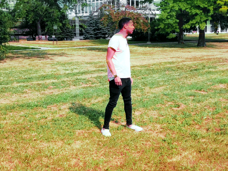 Speed Run animation city design detroit frame by frame gif lafayettepark photomanipulation run stopmotion