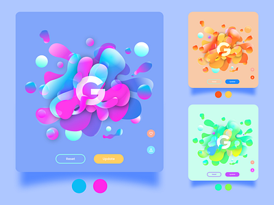 Gradients figma illustration ui ux vector