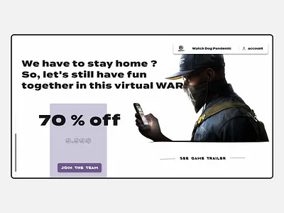 Daily UI Challenge 036 — Special offer adobexd clean coronavirus daily 100 challenge daily ui daily ui 036 minimal special offer ubisoft uidesign webdesign