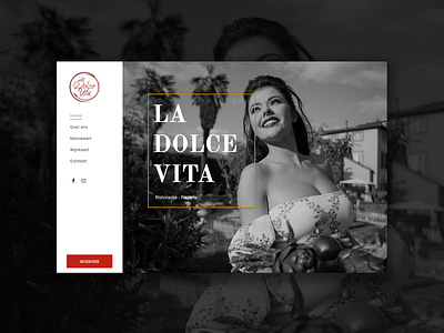 Webdesign For Italian Restaurant🍝 design restaurant web webdesign