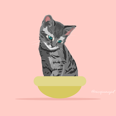 cat cat cat illustration illustration art illustrator product illustration