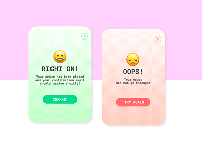 #011 // Flash Message daily ui 011 dailyui flash message sketchapp ui