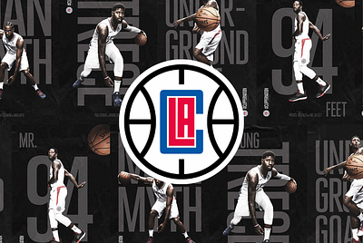 LA Clippers | Wild-Posting 2d advertising campaign basketball branding clipper clippers design graphic design illustration kawhi lakers nba poster sports typography