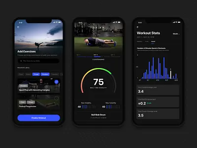 Connected Equipment Workout App