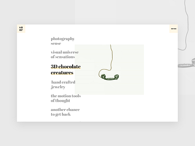 Interactive link clean design interface minimal minimalism minimalist minimalist design minimalistic simple clean interface trendy typography ux web website