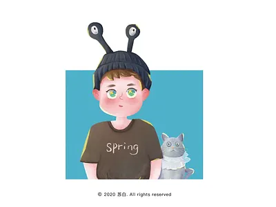 boy 2 design design draw illustration illustration art banner design illustration design typography ui