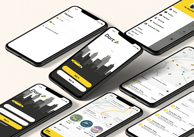 Ride-Hailing App app app design booking design figma iphonex ride rideshare uber ui ui ux user ux