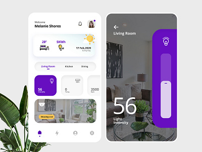 Smart Home Mobile Application design mobile mobile app mobile app design ui uidesign uxdesign