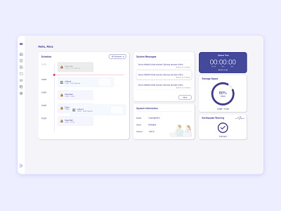 Electronic board & Audio Schedule Dashboard daily dashboard dashboard ui design flat schedule ui ux vector web web design web ui web ui ux website