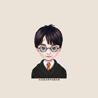 Harry Potter animation character design design digital paint digital painting digitalart harrypotter illustration photoshop wacom intuos
