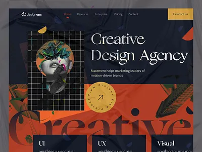 Design Agency | Website Design bestdesign colorful creative agency desginops digital agency header homepage landing page landingpage minimal mufidul trending uidesign uiux userinterface uxdesign web design web site webpage webui