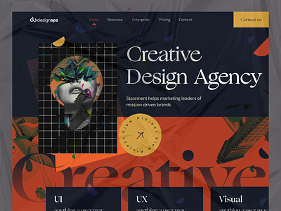 Design Agency | Website Design bestdesign colorful creative agency desginops digital agency header homepage landing page landingpage minimal mufidul trending uidesign uiux userinterface uxdesign web design web site webpage webui