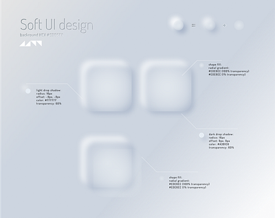 Neumorphic Design / Soft Design #2 css design figma files free freebie hex how how to instructions minimalist neumorph neumorphism palette skeuomorph soft style ui