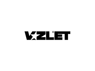 Vzlet logotype branding design graphic design kostadin logo logotype mark music star symbol typography