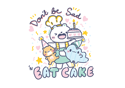 don't be sad cute cute art cute illustration digital art digital drawing digital illustration illustration kawaii kawaii art kawaii illustration