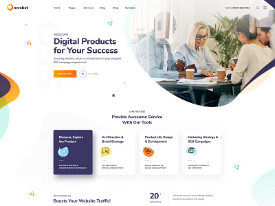 Ewebot - SEO & Marketing WordPress Theme agency consulting digital agency digital marketing digital marketing agency marketing marketing agency media agency seo seo agency seo agency theme seo theme social media marketing agency