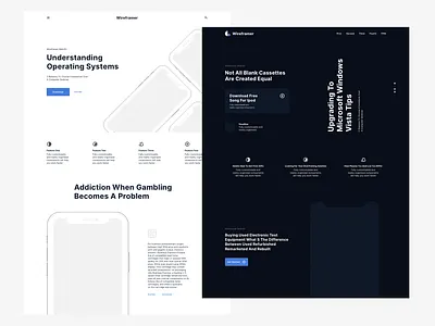Wireframer web kit app concept design flat minimal typography ui ux web website