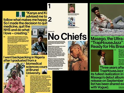 Layout Archive clean color design editorial grid layout typography website whitespace