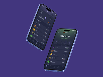 Mobile App Design | Phantom Wallet redesign concept app crypto design mobile mobile app phantom ui ux wallet