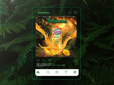 Tropicana Poster Design creative design creatives design digital marketing graphic design juice poster poster design social media post tropicana