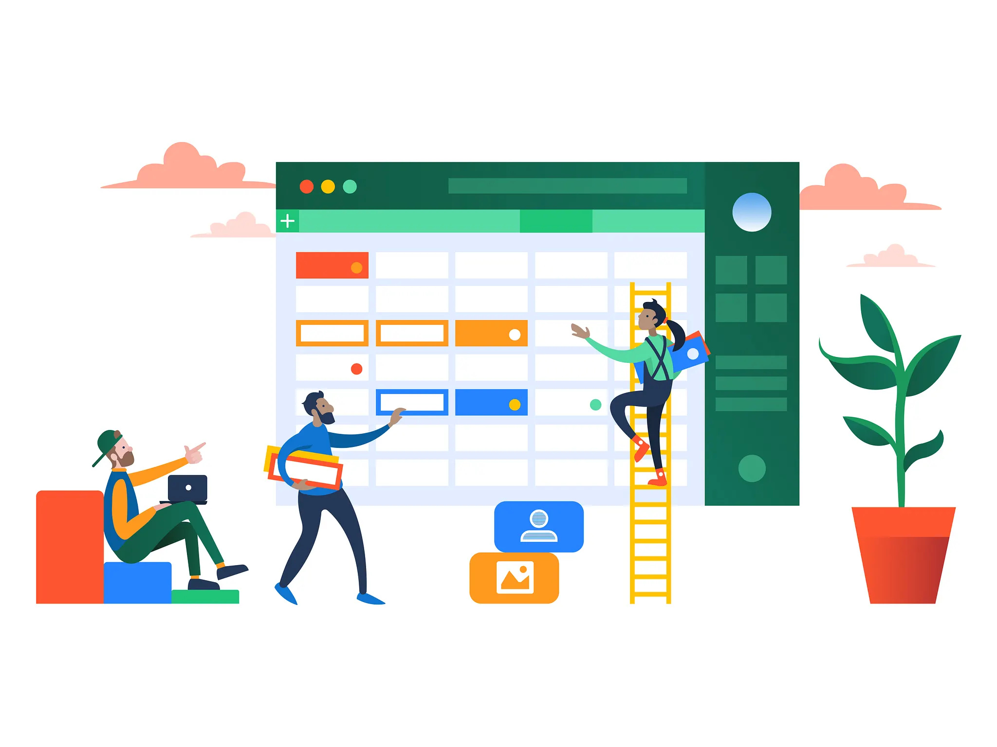 Example of Custom 2 D Illustrations: Vector Graphics