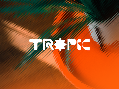 Tropic Logo & Brand Identity Design brand branding colorful company design identity illustration interior lines logo mark organic playful render simple smooth sun symbol tropic ui