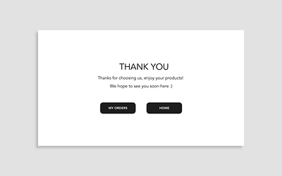 Daily UI Day 077: Thank you component component design components daily daily 100 challenge daily ui dailyui day 077 day 77 design thank you thank you page thanks thankyou ui ux web webdesign