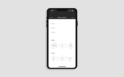 Daily UI Day 080: Date Picker daily daily 100 challenge daily ui dailyui date picker day 080 day 80 design mobile app mobile design mobile ui ui ux