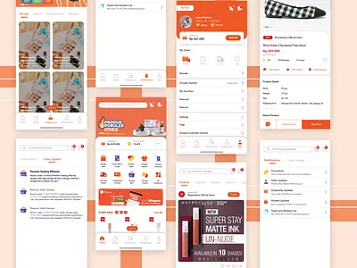Exploration of Shopee App app ui ux