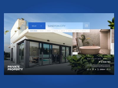 Private Property website redesign adobe xd clean daily ui design digital inspiration ui web web design website