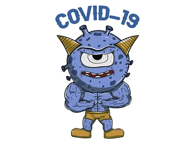 Covid-19 adobe illustrator art cartoon cartoon character character design colorful design flat illustration illustration vector