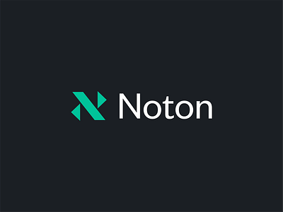 Noton Logo Design by Lucas Fields on Dribbble