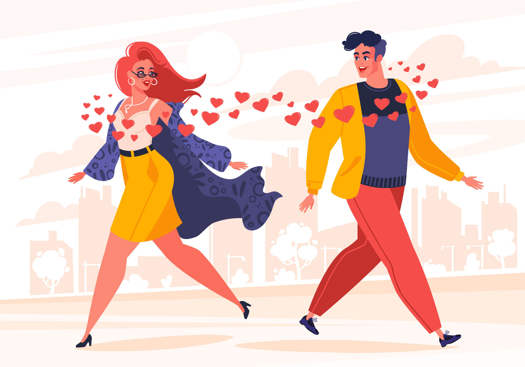 Love At First Sight by MPetrovskaya on Dribbble